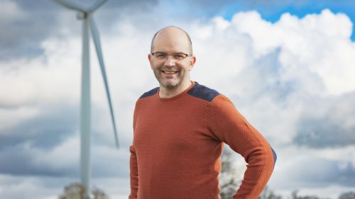 Portrait de Sébastien Cesbron - réseau régional d’énergie partages
Mauges / Atout vent