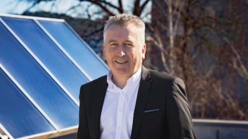 Portrait de M Schmitt DG des Toits Vosgiens